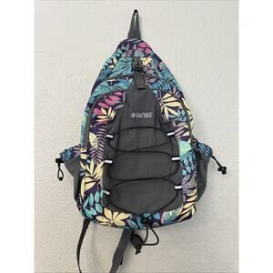 G4FREE Sling Bag Crossbody Backpack Floral Print